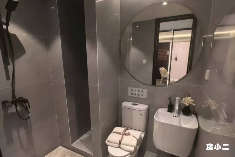 88平2室2厅1卫-卫生间