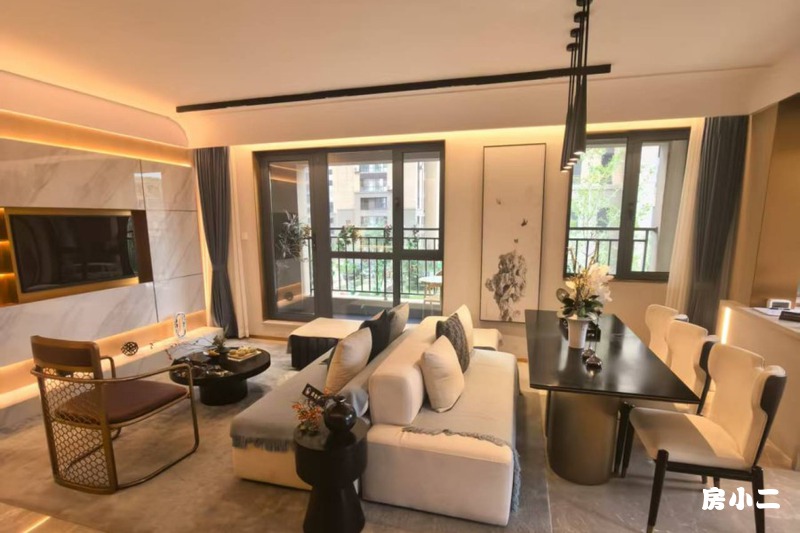 107平3室2厅2卫-客厅