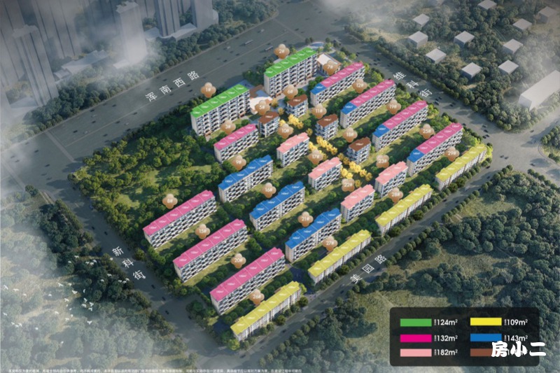 中海·盛京玖章落位图