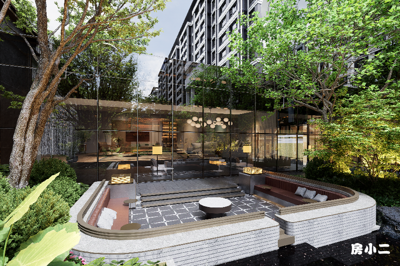 港霖公园幸福里实景图