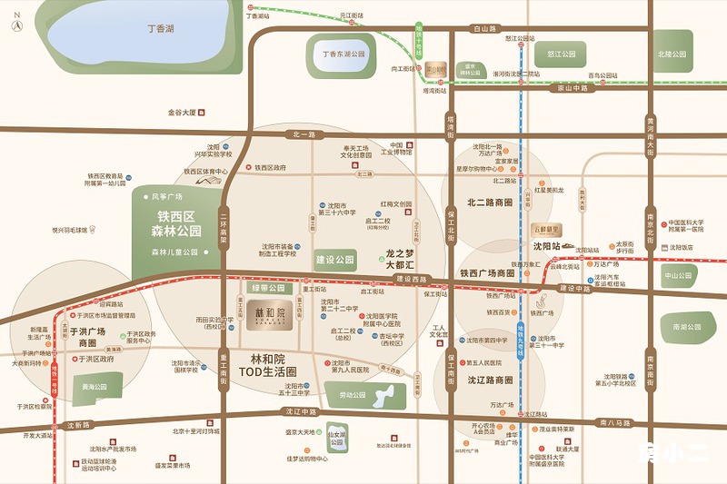 区位图