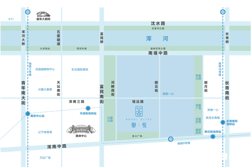 联美·御悦区位图