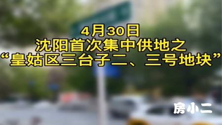 4.30集中土拍——皇姑区三台子2、3号地块