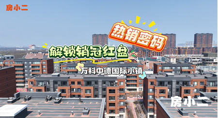 >> 万科中德国际小镇<< #解锁现象级红盘热销密码