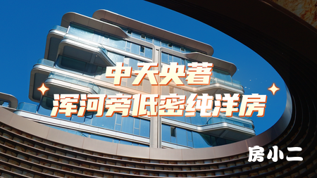 中天央著  浑河旁低密纯洋房