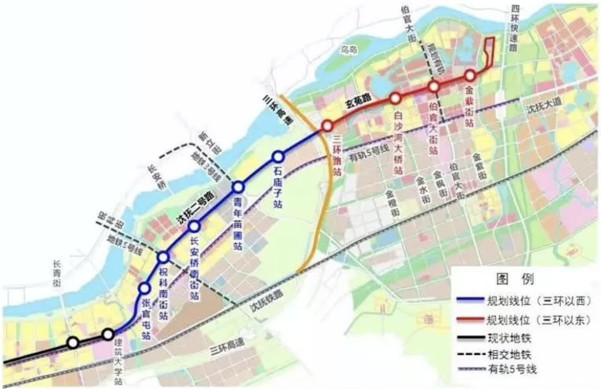 2020年沈阳6条地铁线路同时建设,你最期待哪条线路?