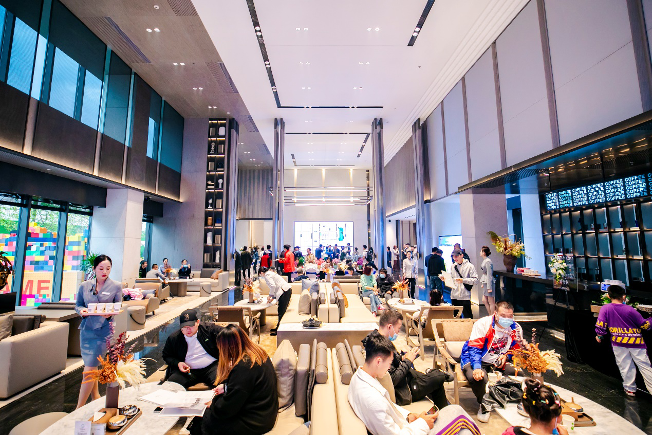 热势难挡招商龙湖东望府营销中心盛大开放